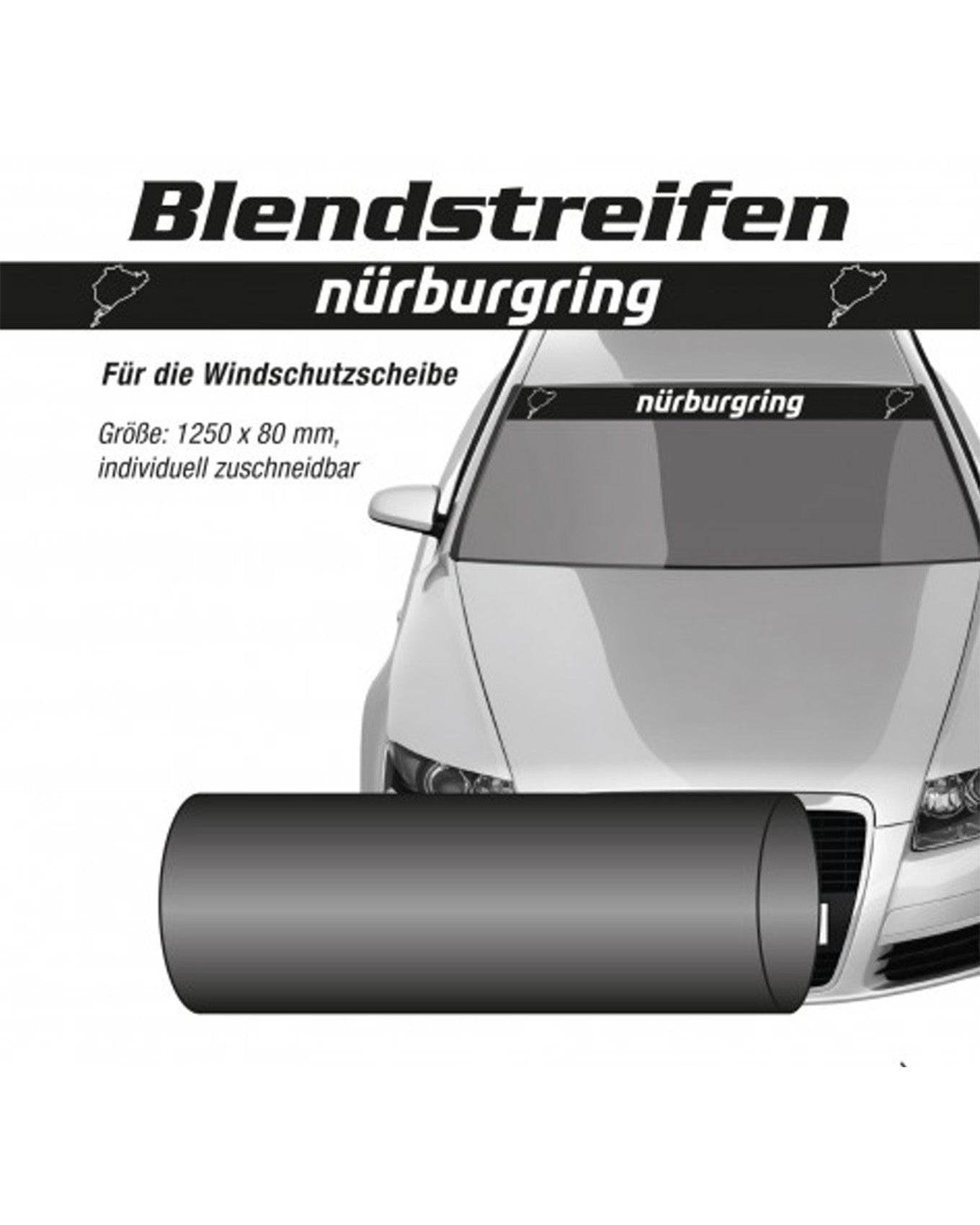 Nürburgring glare stripes