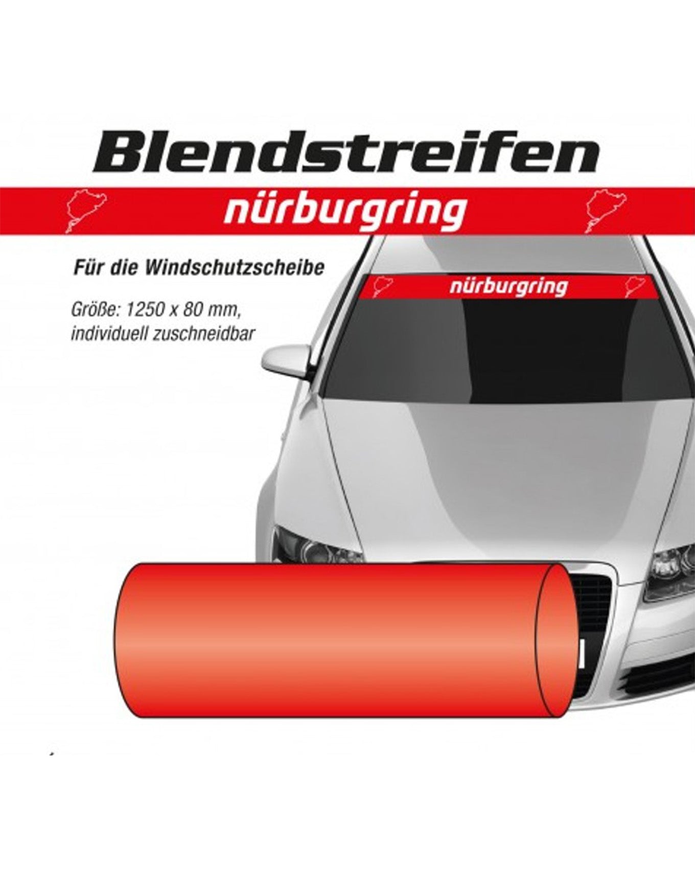 Nürburgring glare stripes